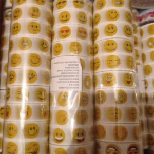 Paq 10 pzas diurex emojis