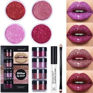 Kit De Glitter Para Labios
