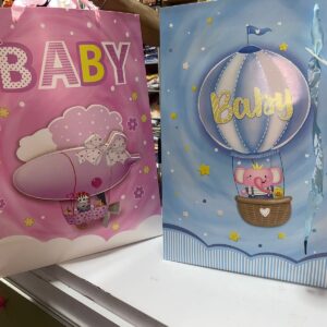 Bolsa de regalo GRANDE 3D baby shower