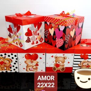 Cajita de regalo GRANDE para san Valentín