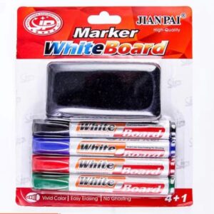 kit de plumones para pizarron con borrador