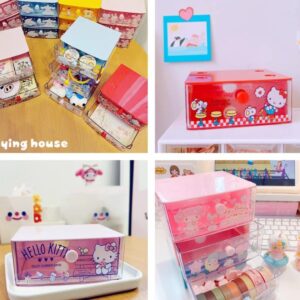 Organizador Cajonera De 1 Nivel Hello Kitty