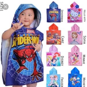 Toalla Animada Con Capucha