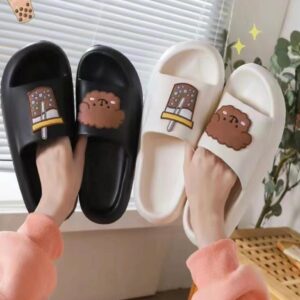 Sandalia oso y bebida