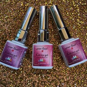 Gelish Ojo de Gato $110 Gama de 6 pzas