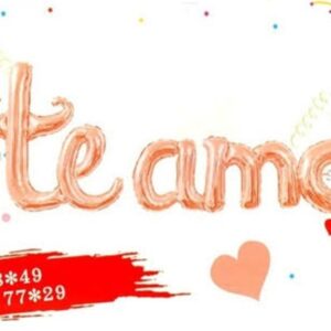 Globo “te amo” $30 pza/ $25 A partir de 5