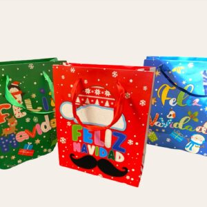 Bolsa De Regalo Adorno NAVIDAD($13 pza, $10 x dna)