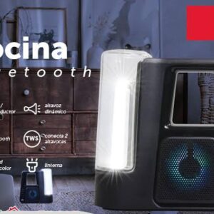 Bocina Con Lampara De Emergencia 3″