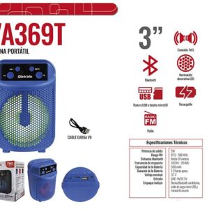 Bocina VA369T 3"