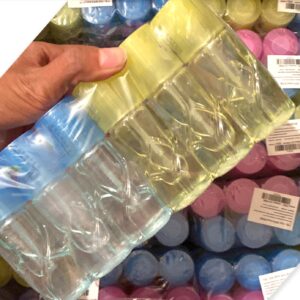 Acetona Frasco De Colores