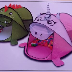 Casita Dinosaurio/ Unicornio