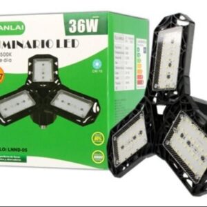 Luminario LED con aspas ajustables de 36W $95