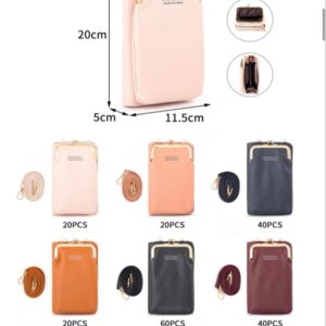 Cartera Porta Celular Vertical $68 GRENOBIL