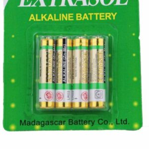 Paquete De 4 Baterias AAA Extrasol $13 pza $10 x docena