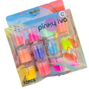 Gama De 12 Piezas De Acrilico Pinky Iva