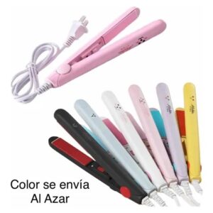 Mini Plancha Para El Cabello Enchufe Europeo