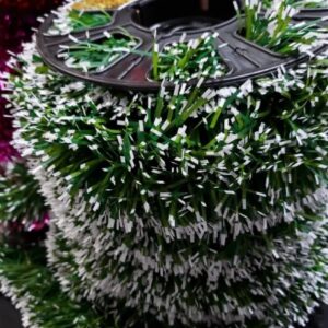 MD048 Escarcha Verde Con Punta Blanca 2 Metros $11 Pz o $110 La Docena