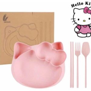 Plato Infantil Hello Kitty