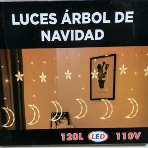 31790-91-92 Serie De Luz Navideña luna y estrella