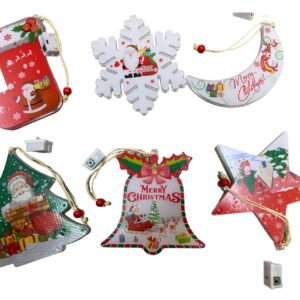 Figuras Navideñas Colgantes Aproximadamente 10cm