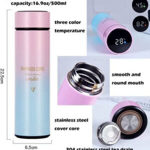 Termo digital degradado rosa y azul