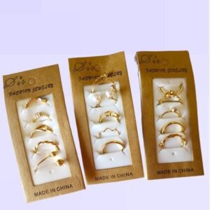 Set 5 Anillos
