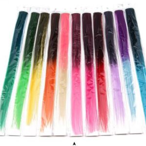 Extensiones De Colores Para El Cabello