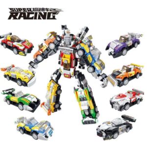 Kit De 8 Carritos TRANSFORMERS LU823