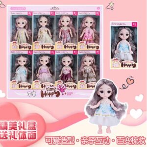 Muñeca De 6,5 Pulgadas (Barbie) Caja De Color De 20*12*6cm