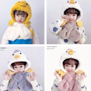 Gorro Con Bufanda Para Niños