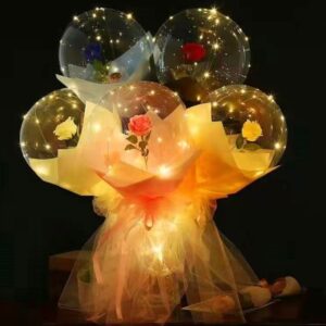 Globo De Led Con Rosa