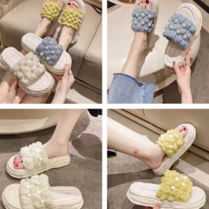 Sandalias Con Perlas