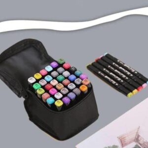 Estuche De Plumones Doble Punta 12 Pzs