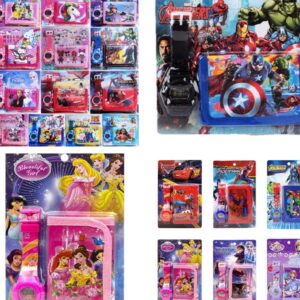 Juego De Cartera y Reloj Para Niños