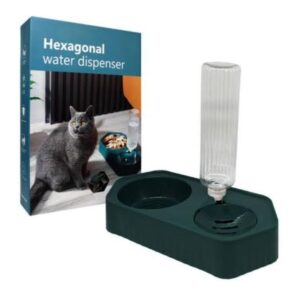 Bebedero Doble Para Gato