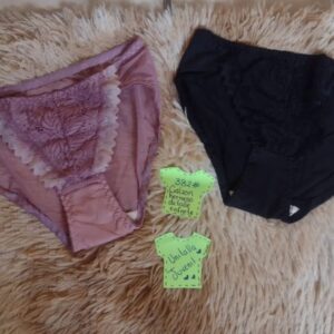 382 Calzon Tipo Bikini Con Encaje