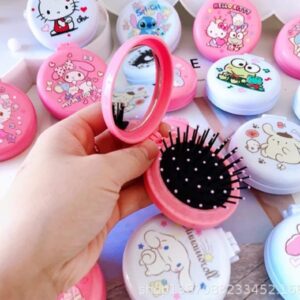 Cepillo De Bolsillo Con Espejo SANRIO