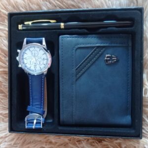 Kit De Reloj Con Cartera y Pluma