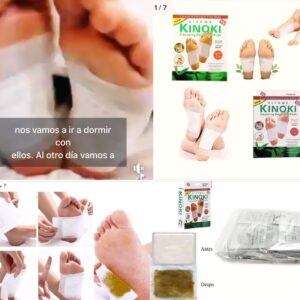 Parche Kinoki   $15 pz $13 por docena