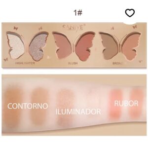 E0331 Paleta 3 En 1 Mariposa