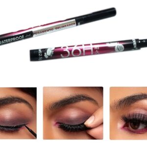 36 H Plumon Delineador Pegamento