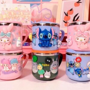 Taza Animada Personajes Kawai