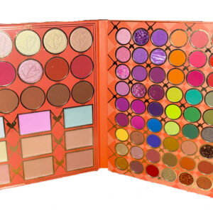 Paleta De Sombras Doble Naranja