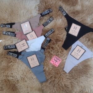 P73342 Tanga con detalle de pedreria