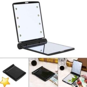 Mini Espejo De Bolsillo Con Luz