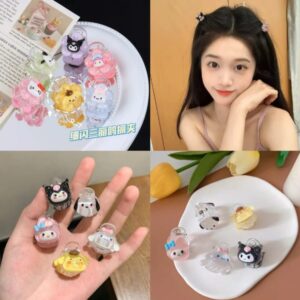 Pinzas Kawaii Sanrio Paquete Con 12