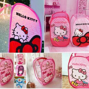 CESTO DE ROPA HELLO KITTY $49