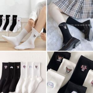 CALCETA SANRIO 15 EL PAR O 12 POR DOCENA