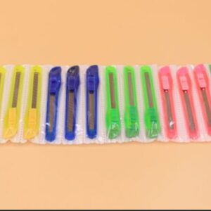 Paquete De Cutter 12 pzas