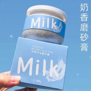 Exfoliante En Tarro De Leche